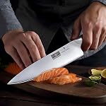 HOSHANHO 16-Piece Couteau, Couteaux de cuisine en acier inoxydable à haute teneur en carbone, Ultra Couteau de chef Sharp ensemble avec aiguiseur