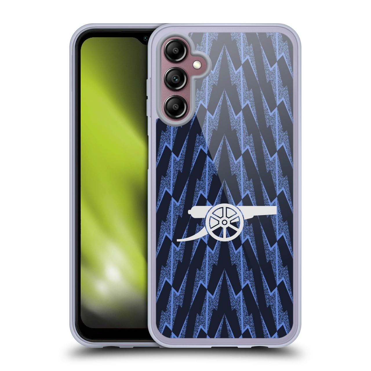 Head Case Designs Officially Licensed Arsenal FC Away 2025/26 Kit Gel Case [Military Grade Protection] Compatible With Samsung Galaxy A14 5G