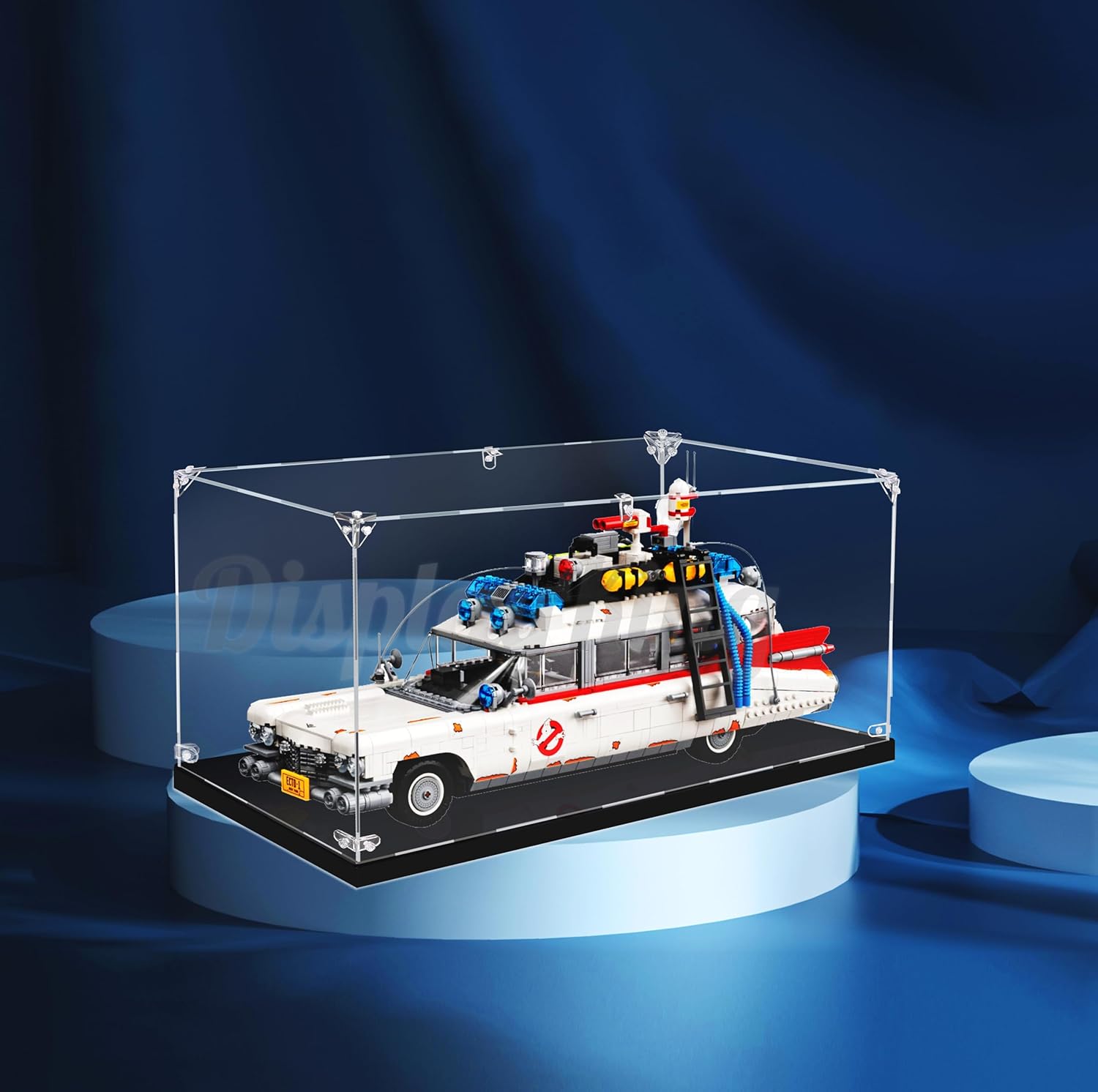 Acrylic Display case with Screw for Lego Ghostbusters ECTO-1 10274 (Lego Set is not Included) (No Background)(US Stock)