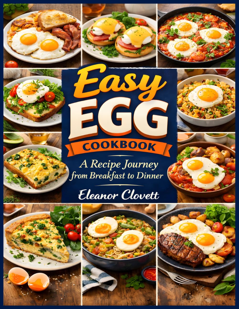 Easy Egg Cookbook: A Recipe Journey from Breakfast to Dinner