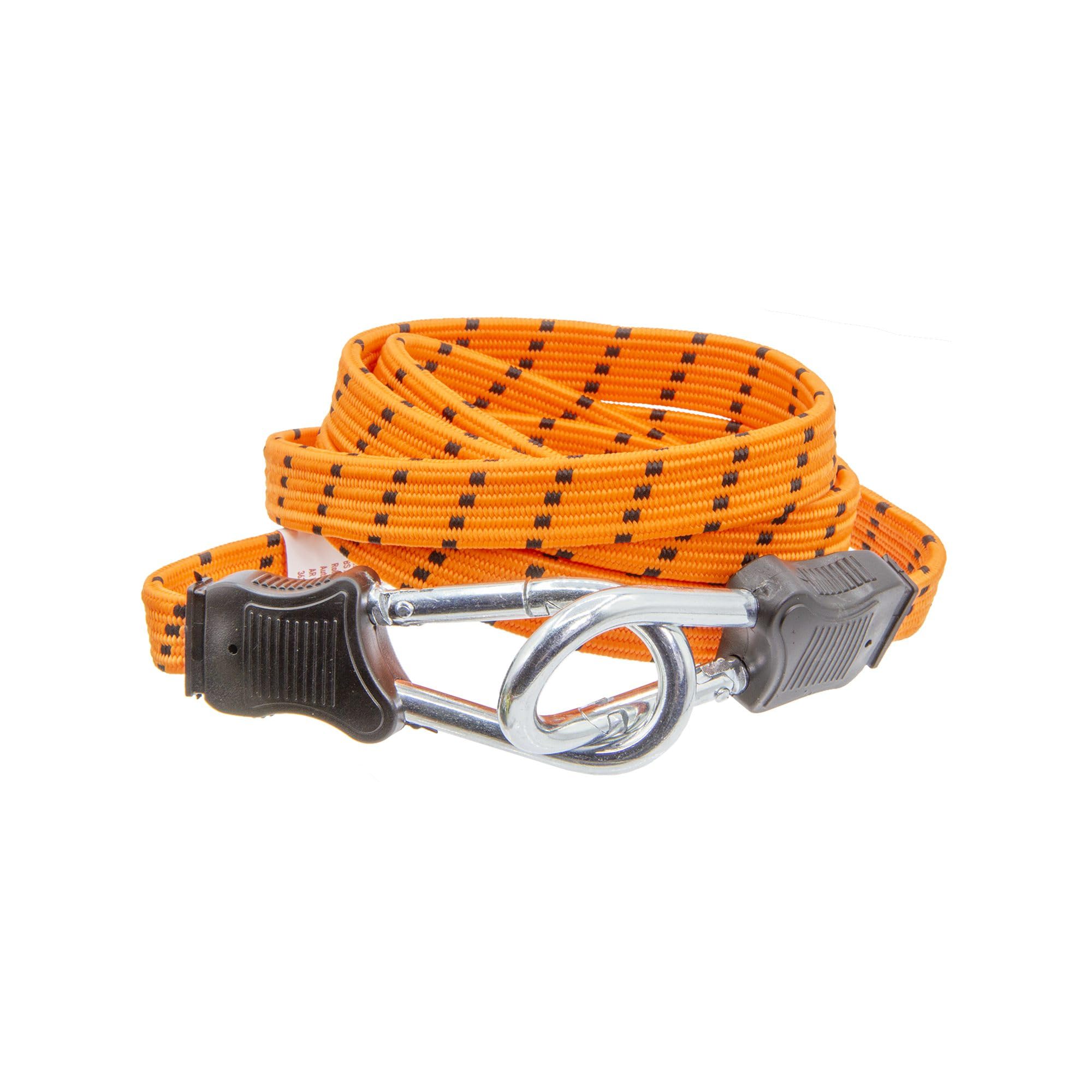 Rolson Orange 1800Mm Flat D-Ring Bungee – (44131)