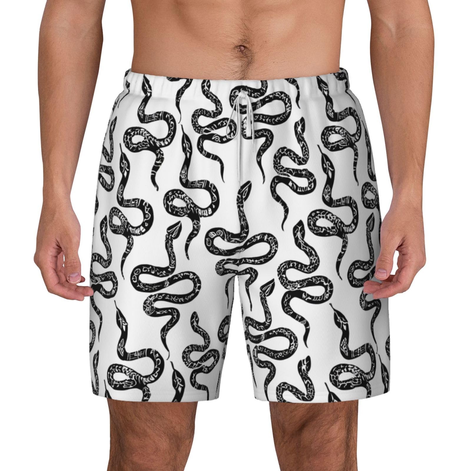 Pantalones cortos de baño para hombre ideales para piscina, surf y vacaciones de verano 8