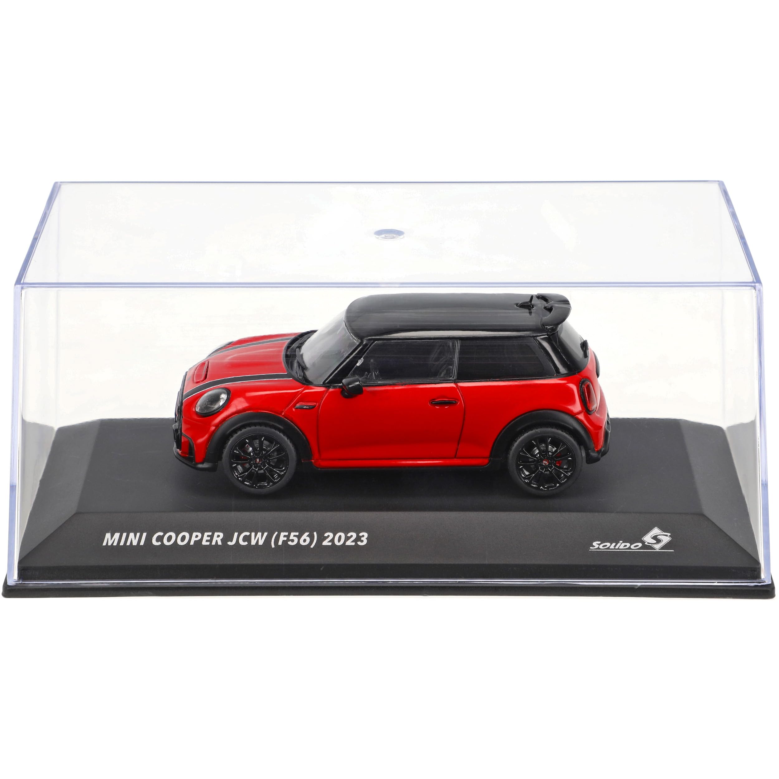 Mini Cooper John Works 2023 1:43 Solido Vermelho - 20 anos! Loja on-line de miniaturas