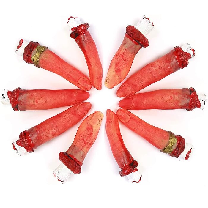 Bloody Fingers 5 Realistic General Jokes Unisex main image 1
