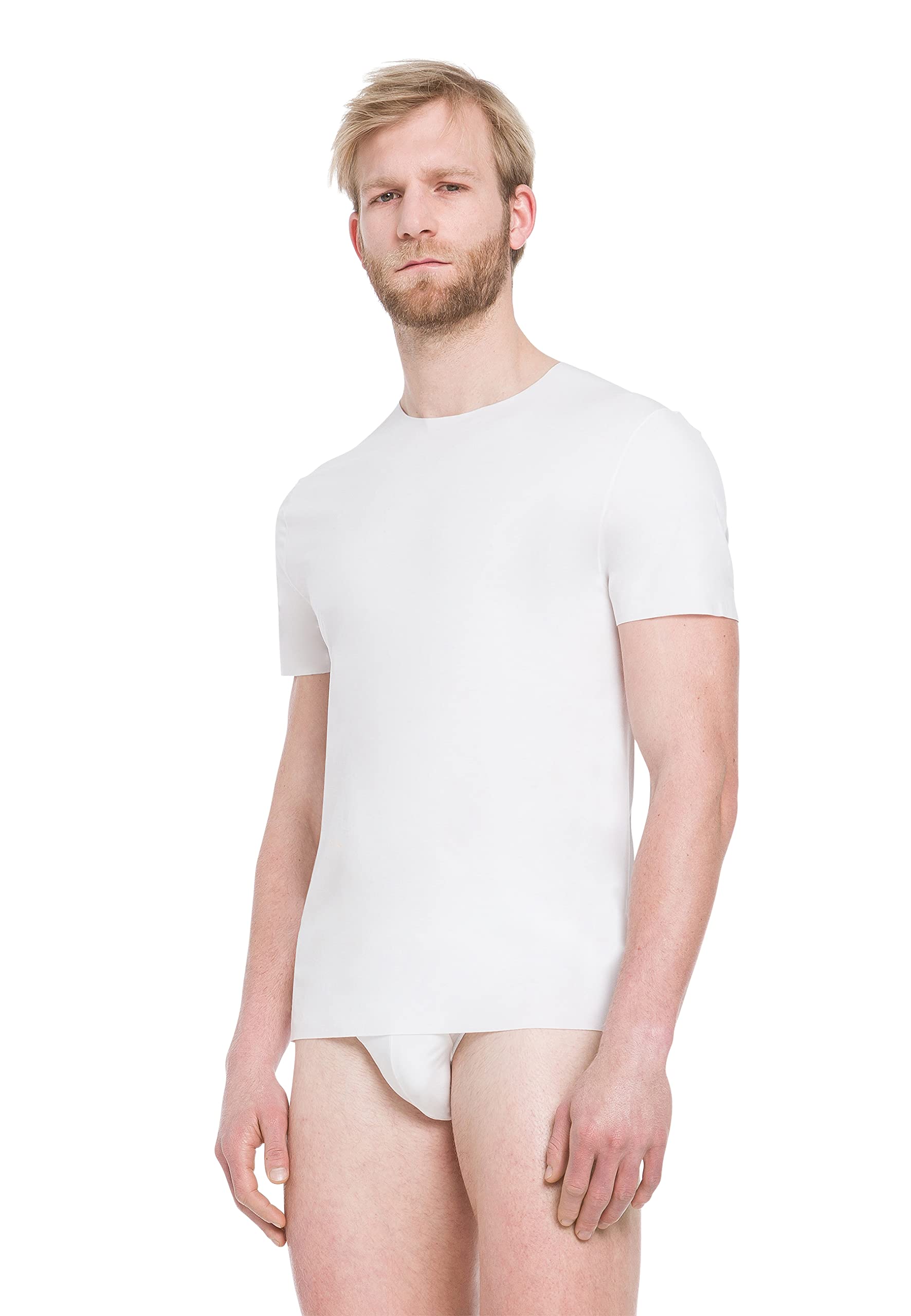 Wolford Męski podkoszulek męski Pure T-Shirt, biały, M