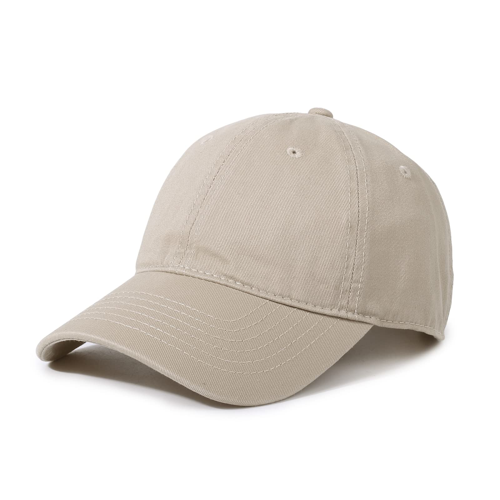 Unisex Cotton Baseball Cap Plain Blank Dad Hat Adjustable Vintage - Main Image