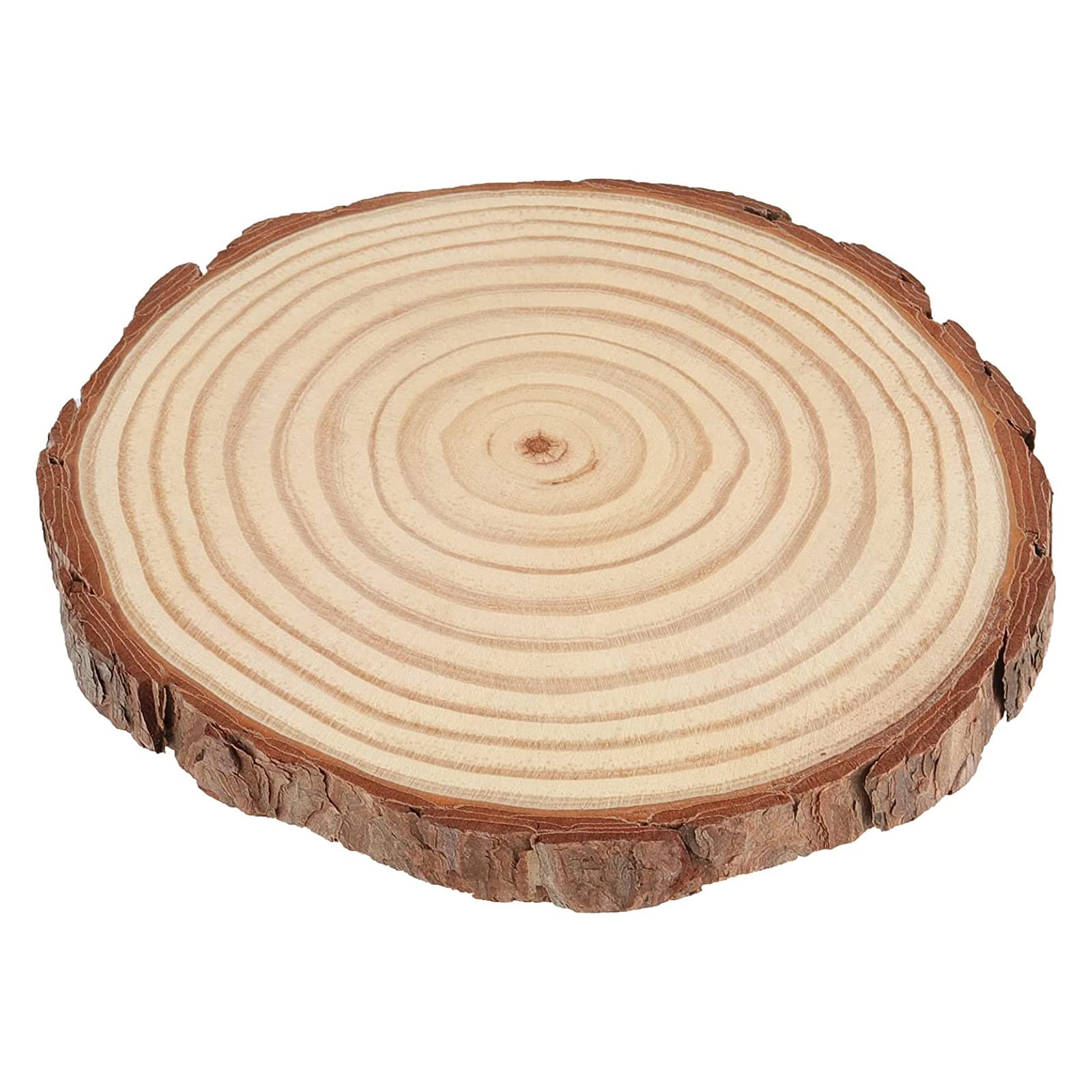HAKZEON 30 PCS 9-10 cm Natural Wood Slices - Image 3
