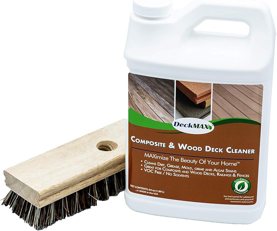 DeckMAX Concentrated Composite & Wood Deck Cleaner Kit Nation’s