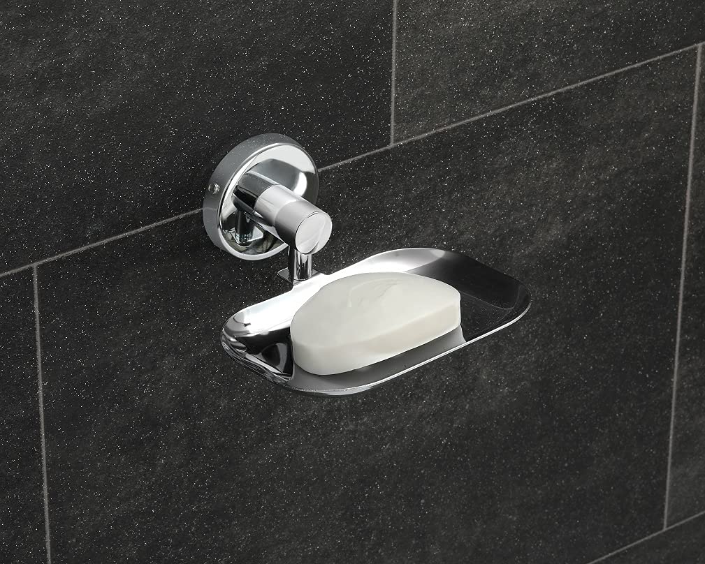 UBH Stainless Steel Single Soap Holder for Bathroom Aariya | Bathroom Soap Dish/Case | Anti Rust & Corrosion Free Bathroom Accessories (B097M156DF) Amazon Price History, Amazon Price Tracker