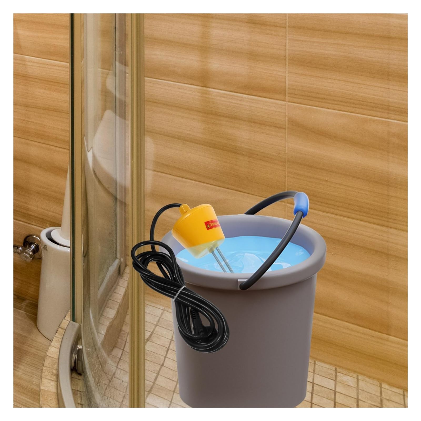 Chauffe-Eau, Chauffe-Eau Gonflable 3000 W avec thermomètre et séparation de l'eau l'électricité for Piscine