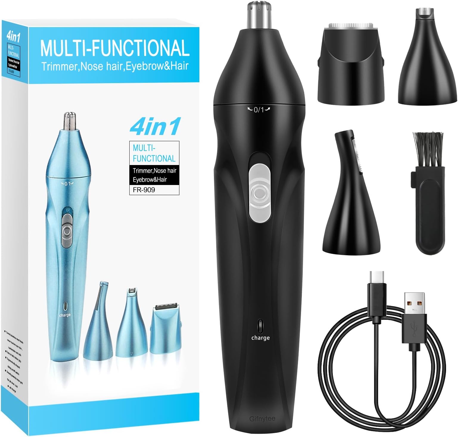 ConairMan Nose Hair Trimmer for Men, For Nose, Ear, and
