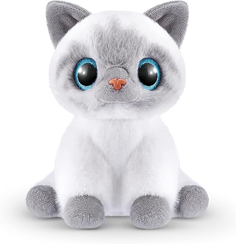Miniatura 3 de Pets Alive Smitten Kittens Surprise (Birman Cat Bonnie) por ZURU Nurture Play Soft Toy Unboxing Adopta 10 sonidos interactivos