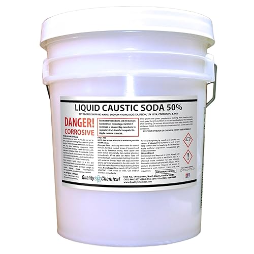 Hidróxido de sodio (líquido de soda cáustica) 50% NaOH