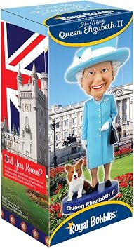 Royal Bobbles Queen Elizabeth II Collectible Bobblehead Statue