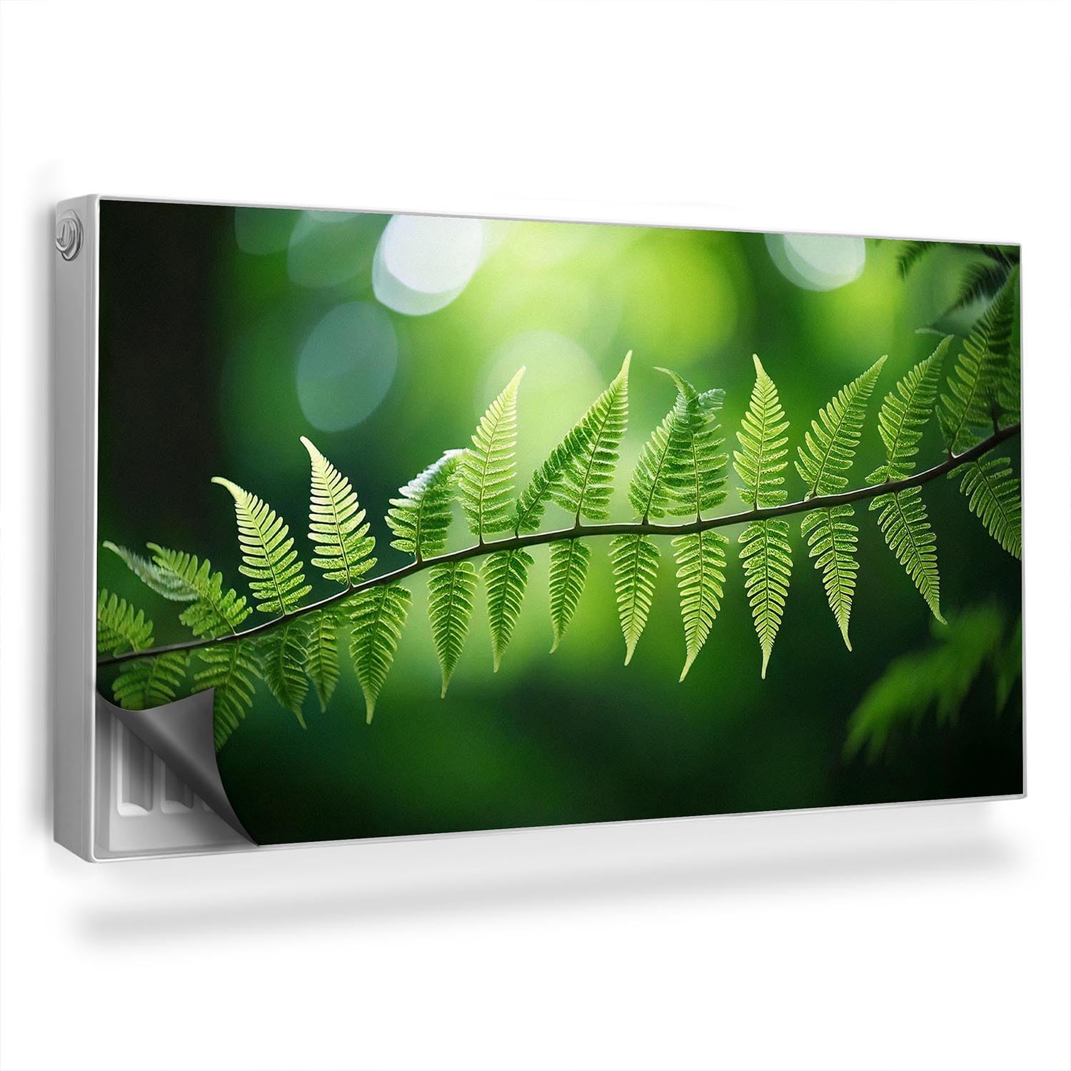 Couverture Magnétique Radiateur Fougère : Cache-Radiateur Salon Zen