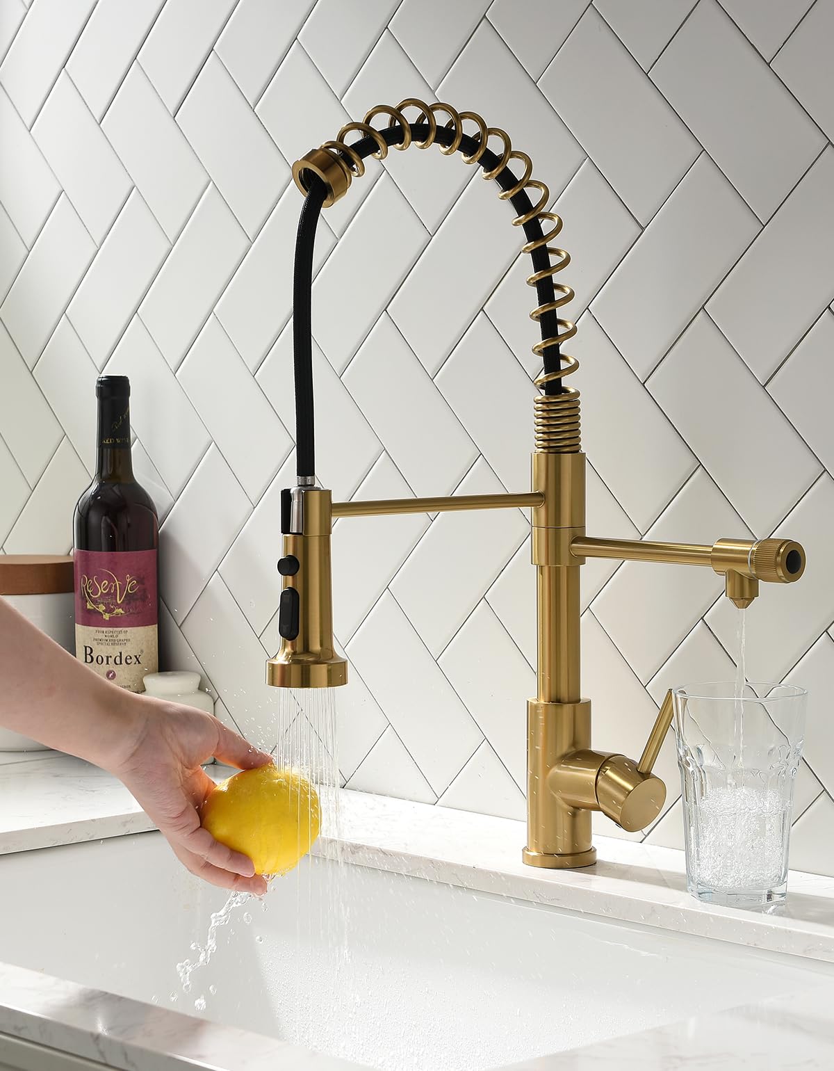 Vias Grifo Cocina Vias Osmosis Abatible, Grifo De Cocina Para