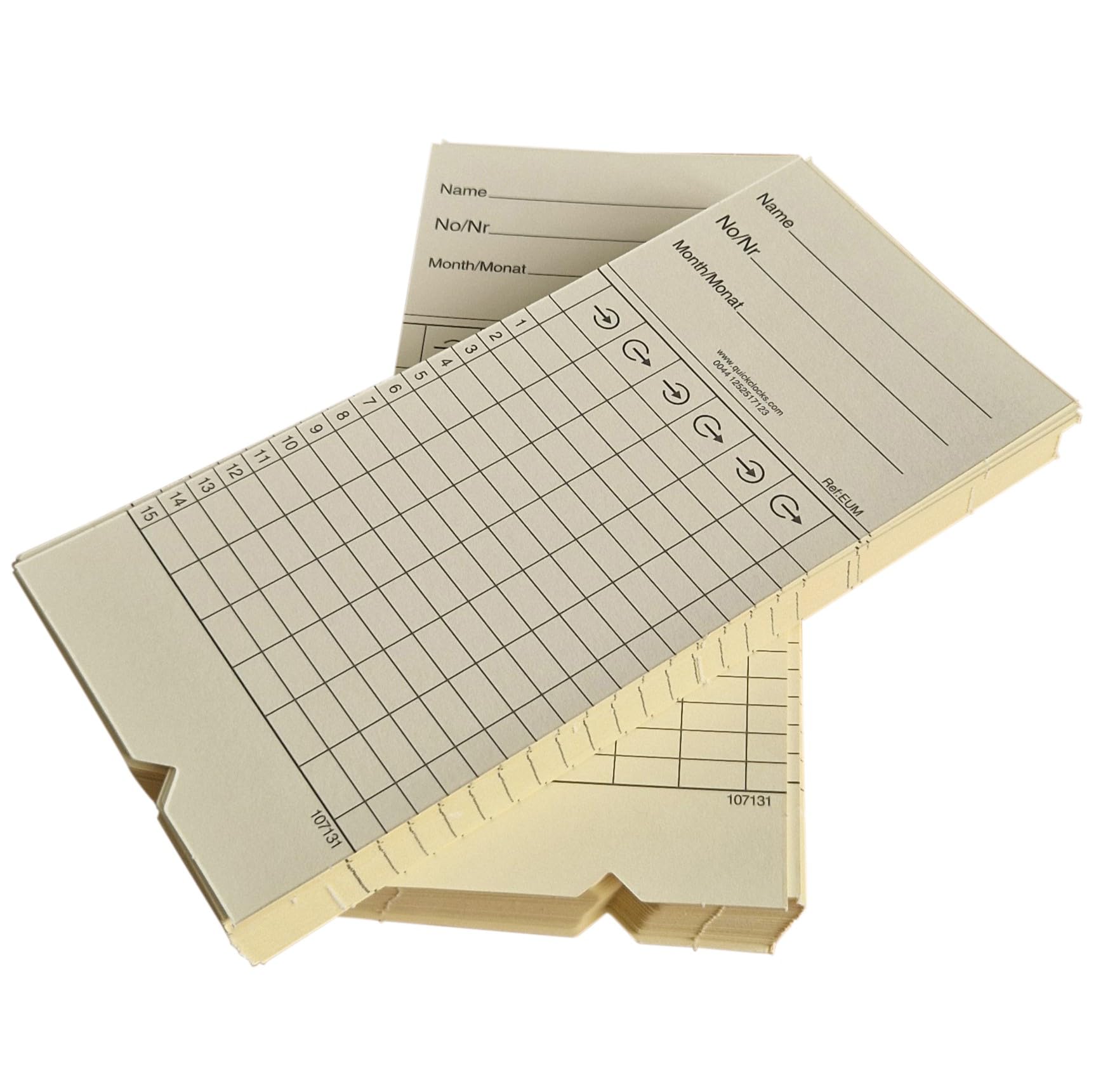 Orologio per timbri QC500ED. Timbracartellini presenze dipendenti - Il pacchetto include carte di timbro e un telaio per le piccole imprese