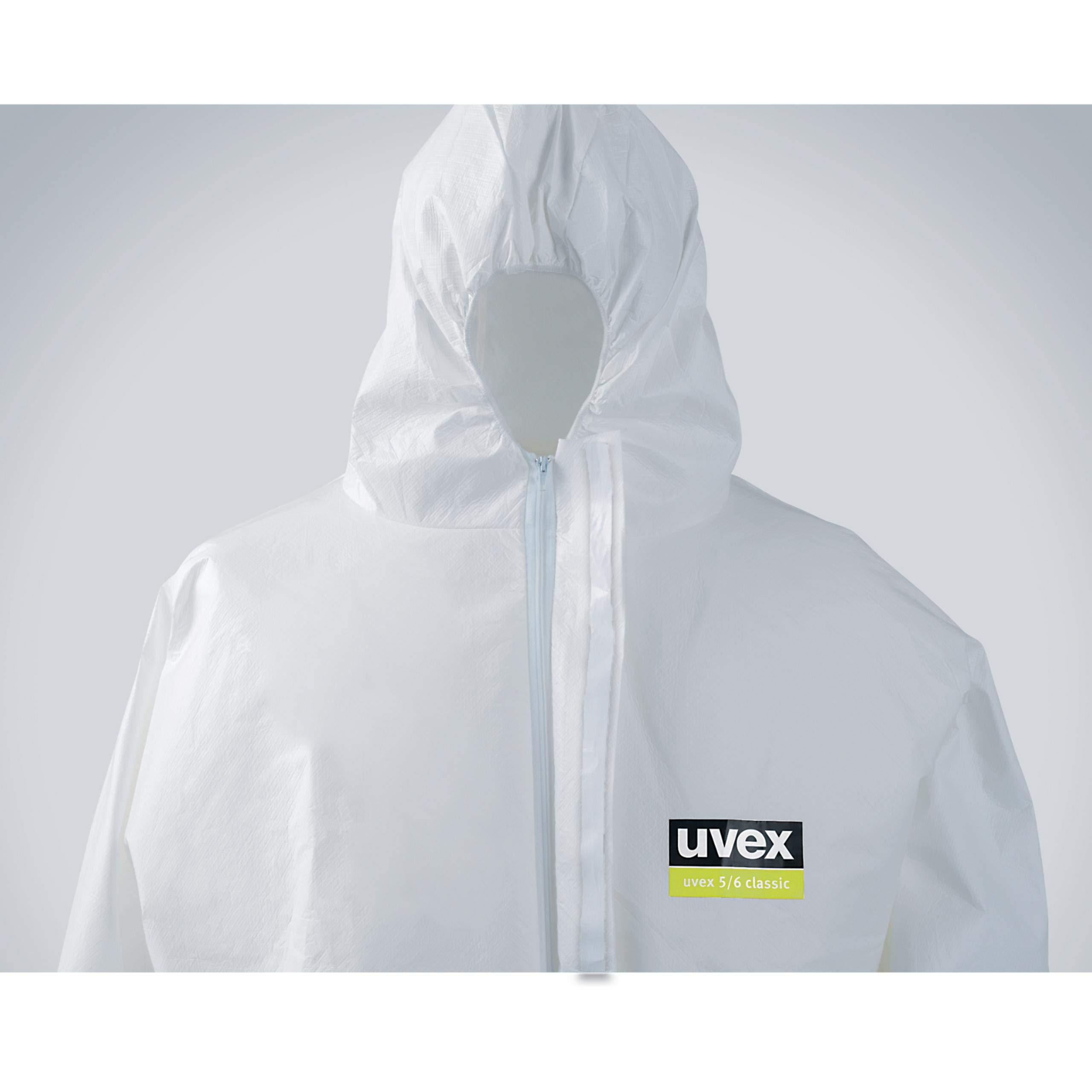 Uvex 5/6 Classic 9844912 Combinaison jetable, blanc, XL Mixte