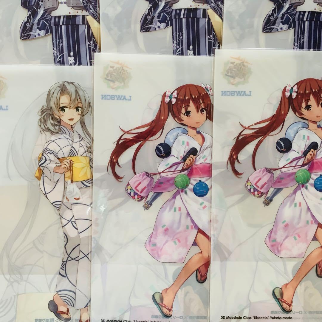 Amazon.co.jp: 艦これ ローソンコラボ クリアファイル アニメグッズ