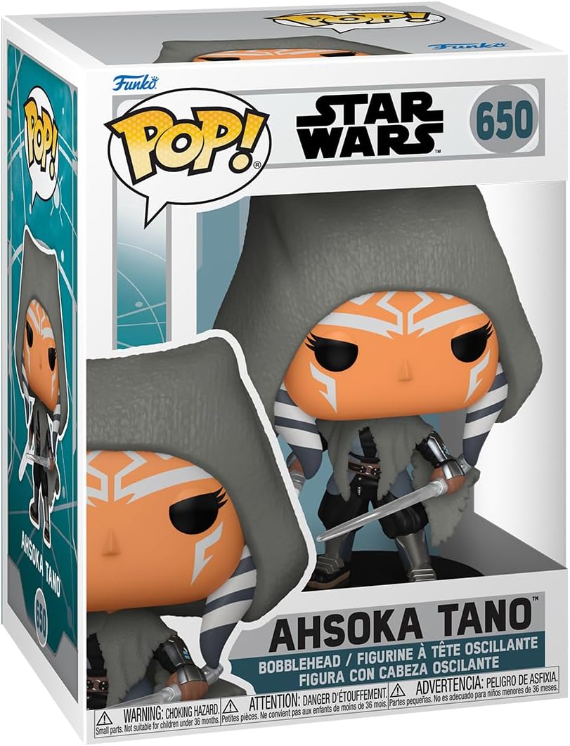 Pop! Star Wars: Ahsoka TV - Ahsoka Tano With Dual Lightsabers - Collectable Vinyl Figure - Gift Idea - Official Merchandise - Toys for Kids & Adults - TV Fans - Model Figure for Collectors