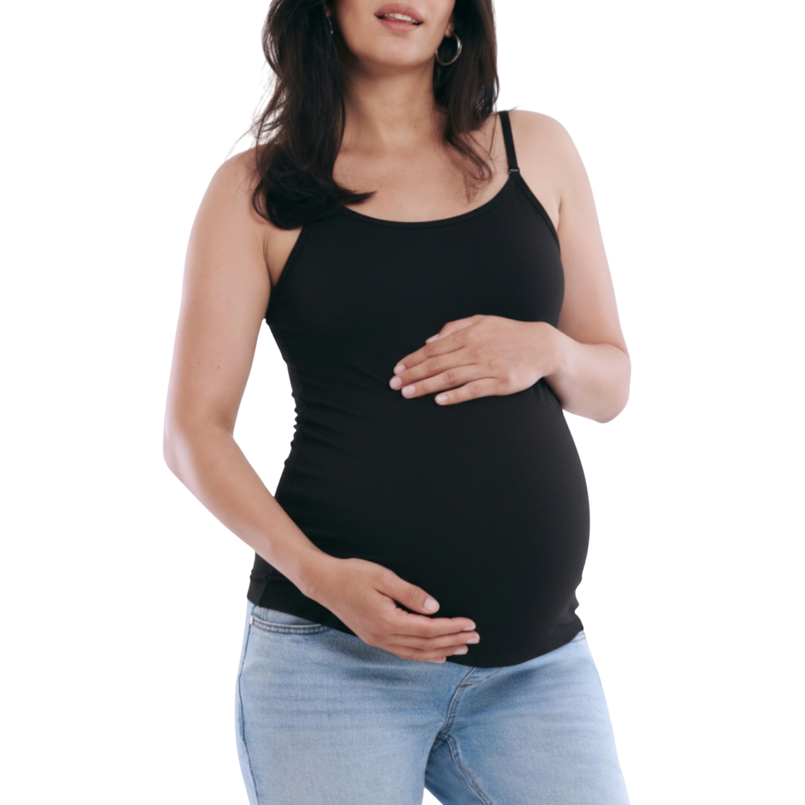 Motherhood Maternity Nursing Clip Down Cami Débardeur Femme