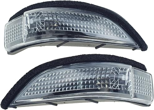 Left Right Side Rearview Mirror Light for Toyota Yaris Vitz 2011-2019 81730-0D080 81731-0D080 81741-0D080 817400D020Left and Right