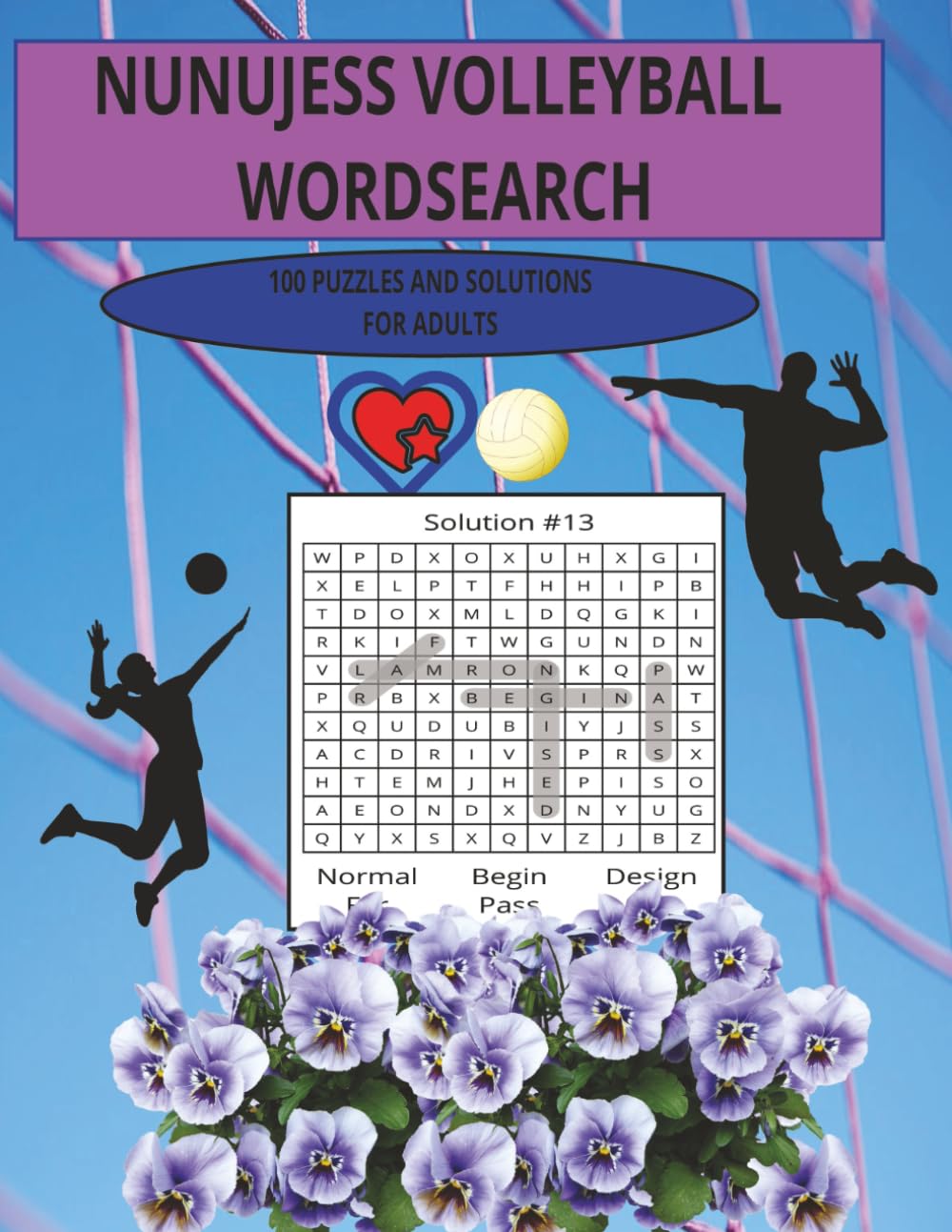 NUNUJESS VOLLEYBALL WORD SEARCH
