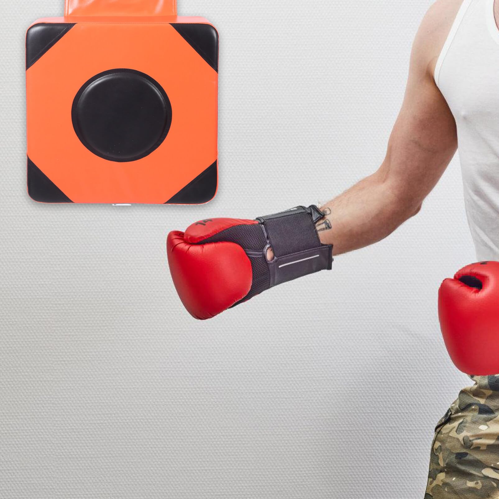 Sosoport Boxe Parete Tappetino Cuscinetto Da Allenamento Per Pugilato e Kickboxing Per Karate Muay Thai e Taekwondo Resistente e Pratico