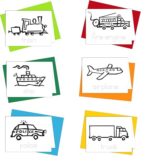 Tarjetas para colorear: juego de papelería para que los niños coloreen y practiquen la escritura de cartas, tarjetas de felicitación para todas las