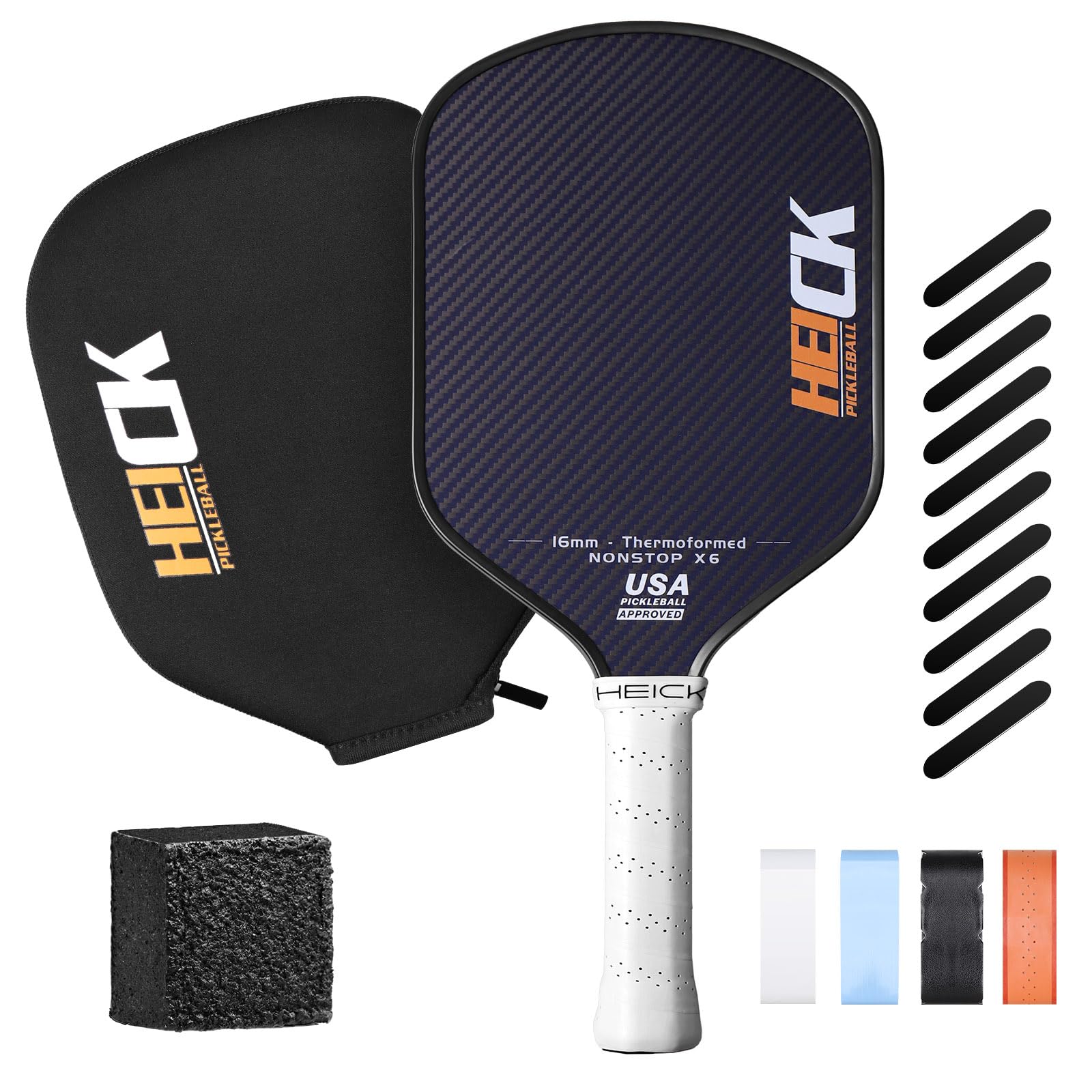 HEICK X7 Kevlar Pickleball Paddle - 16mm Thermoformed Custom