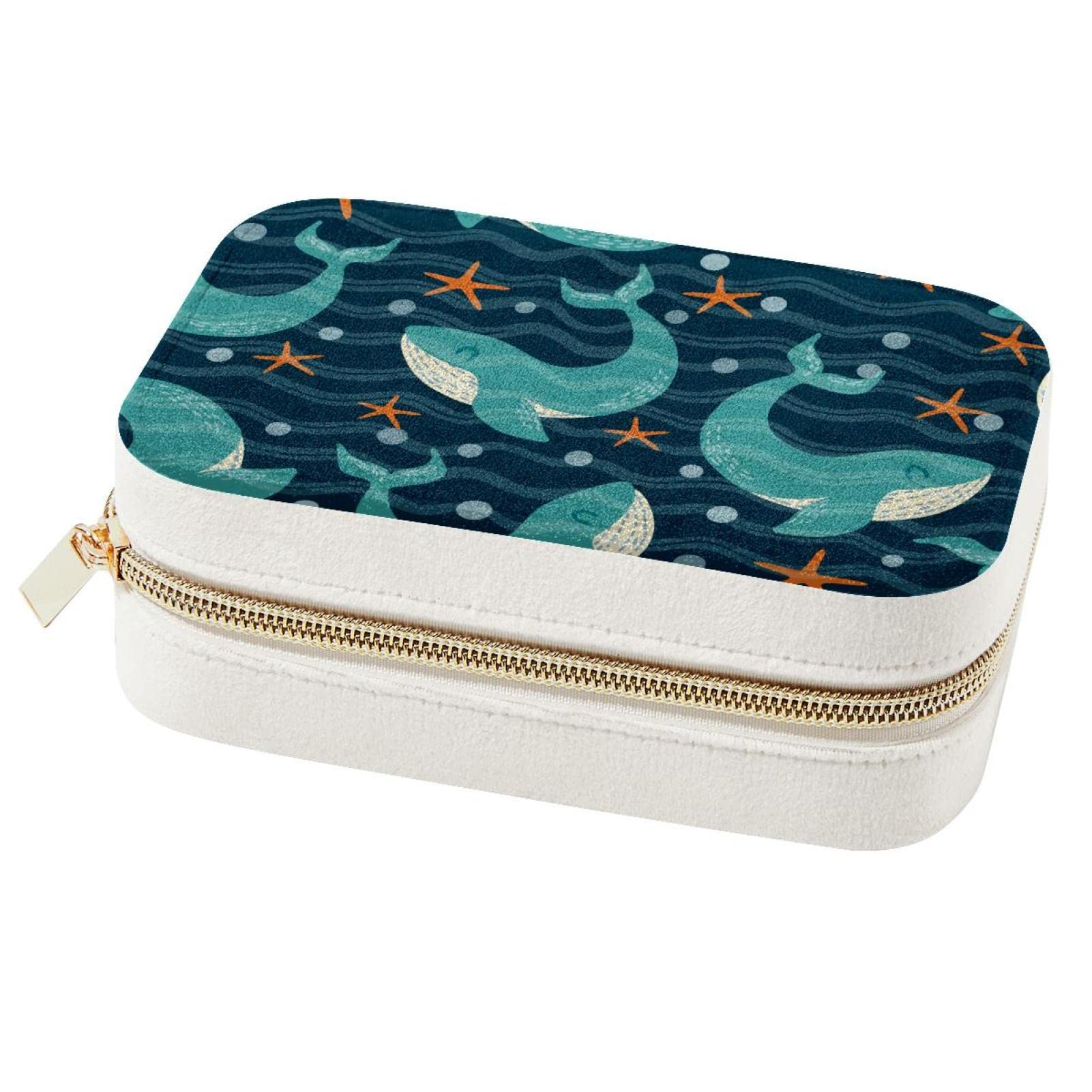 Boîte à bijoux nomade étoiles de mer pour vos vacances