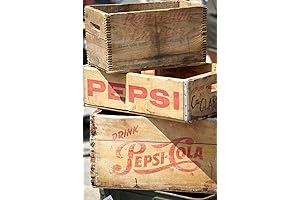 Gifts Delight Pepsi Pop Soda Retro Crate Decorations