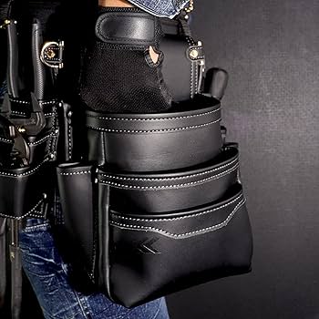 Amazon | フジ矢 腰袋3段 黒金 LIGHT PU LEATHER SERIES AB-23BG