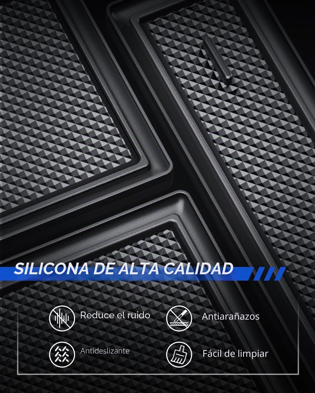 Organizador de Consola Central para Tesla Model Y 2025-2026 y Model 3 2024-2026 Caja de Almacenamiento con Material Aterciopelado Tesla Juniper Highland Accesorios