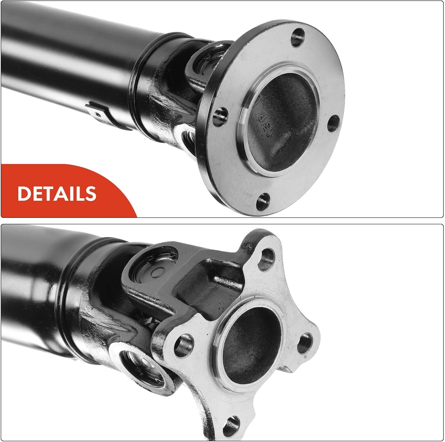 A-Premium Rear Drive Shaft Driveshaft Assembly Compatible with Nissan Rogue Sport/Qashqai 2017-2019, AWD, Replace# 370006MA0A, Complete Prop Shaft