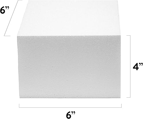 Miniatura 6 de Global Sugar Art - Cuadrado para tartas (6.0 x 6.0 x 4.0in)