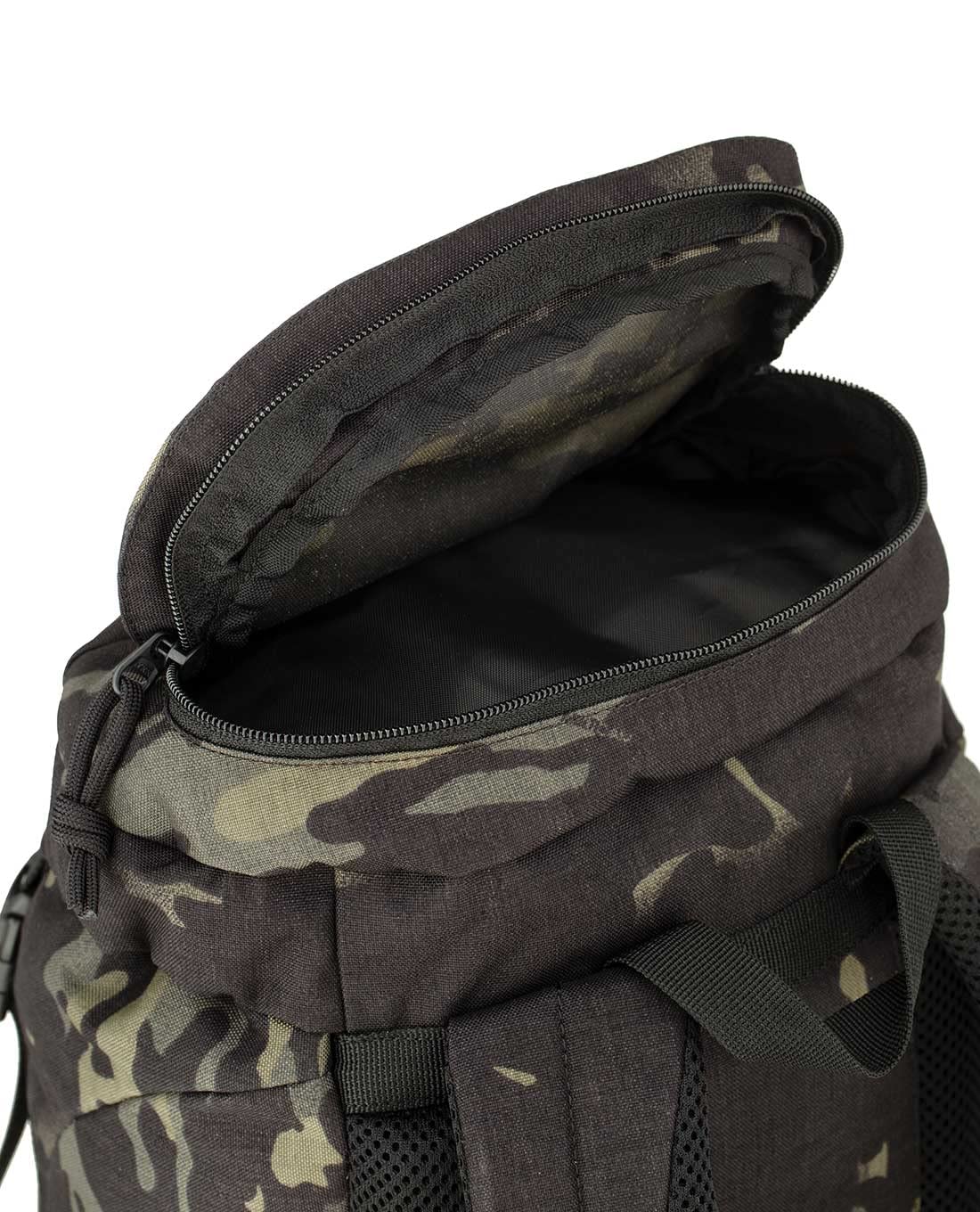 Tasmanian Tiger TT Wokin 15 Kinder Wander-Rucksack mit Brustgurt und Hüftgurt, 15 Liter Volumen (Multicam Black)