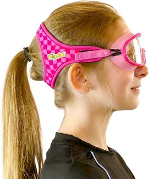 Frogglez Kids Swim Goggles, Wide-View Anti-Fog, Ages 4-10