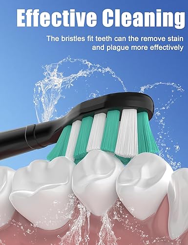 Miniatura 3 de Cabezales de repuesto para cepillo de dientes Philips Sonicare, cabezal de repuesto de dientes sónico eléctrico 4100 C1 C2 G2 control de placa,