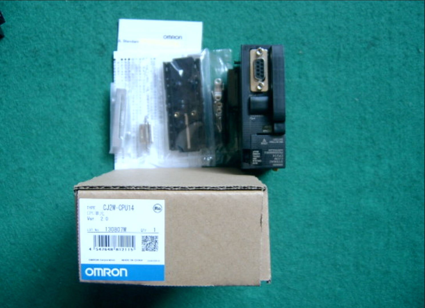 Amazon | オムロン CJ2M-CPU14 CPUユニット (I/O容量 2560ポイント