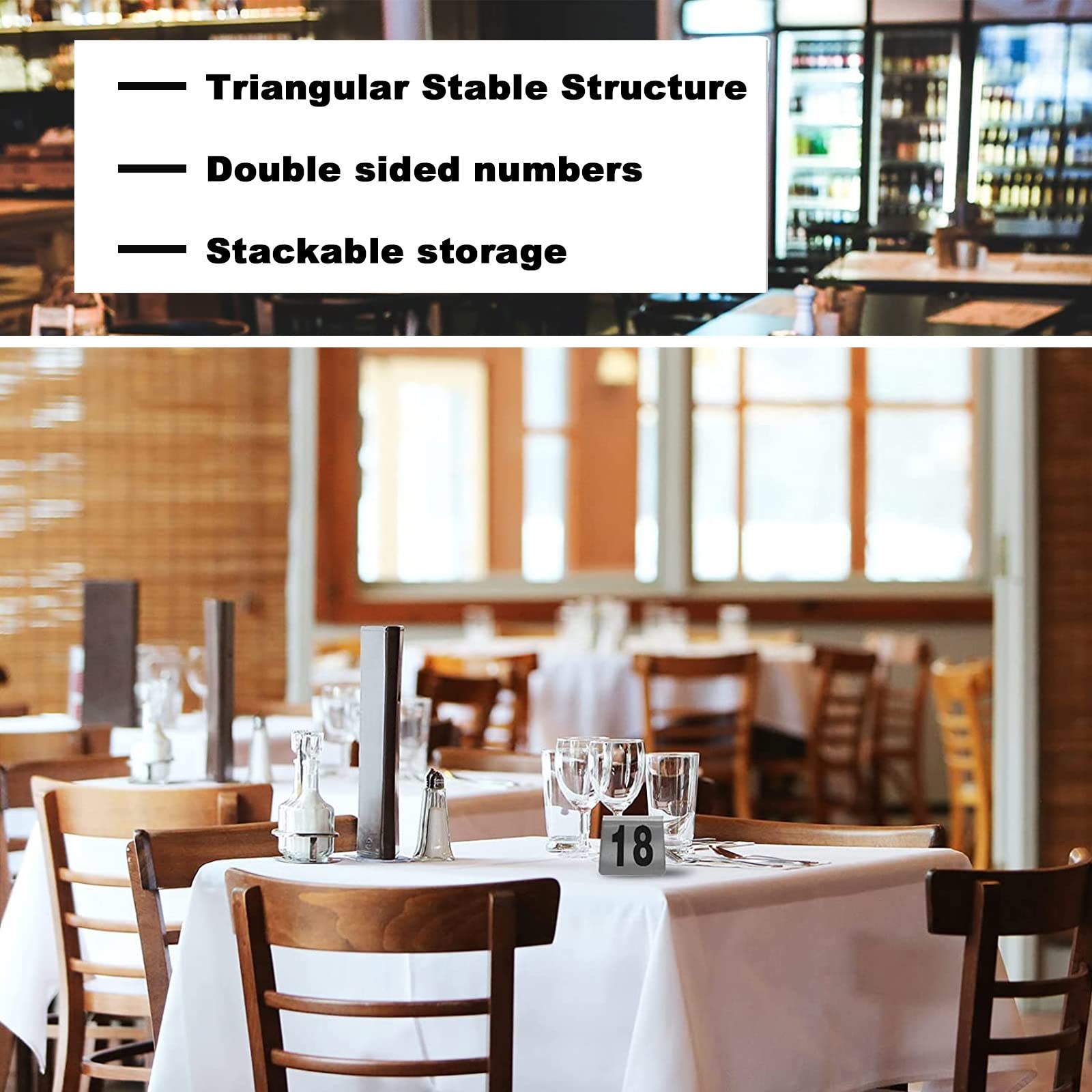 Do restauracji, kawiarni, przyjęć, wesel, tabliczek na stół - Storge Używany cykl kart Cyfrowe od 1 do 50/100/1 100(1 to 100)