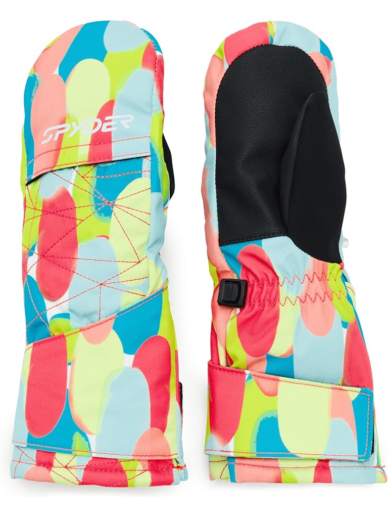 Multi Spyder Toddler Cubby Ski Mittens (Toddler)
