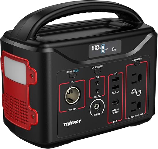 Tenergy T320 Portable Power Station