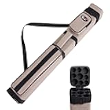 GSE Games & Sports Expert 3x6 Hard Pool Cue Case, Billiard Stick Carrying Bag for 3 Sticks, Holds 3 Butts and 6 Shafts (Several Colors Available)