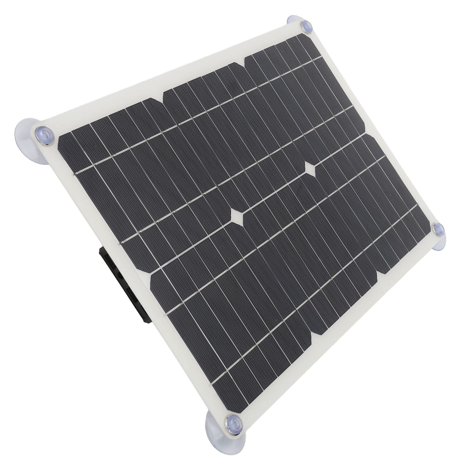 Fafeicy 100W Ładowarka Słoneczna Utrzymywacz Akumulatora, Panel Słoneczny
