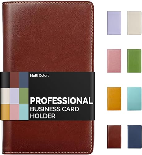 Tarjetero profesional para organizar tarjetas de presentación