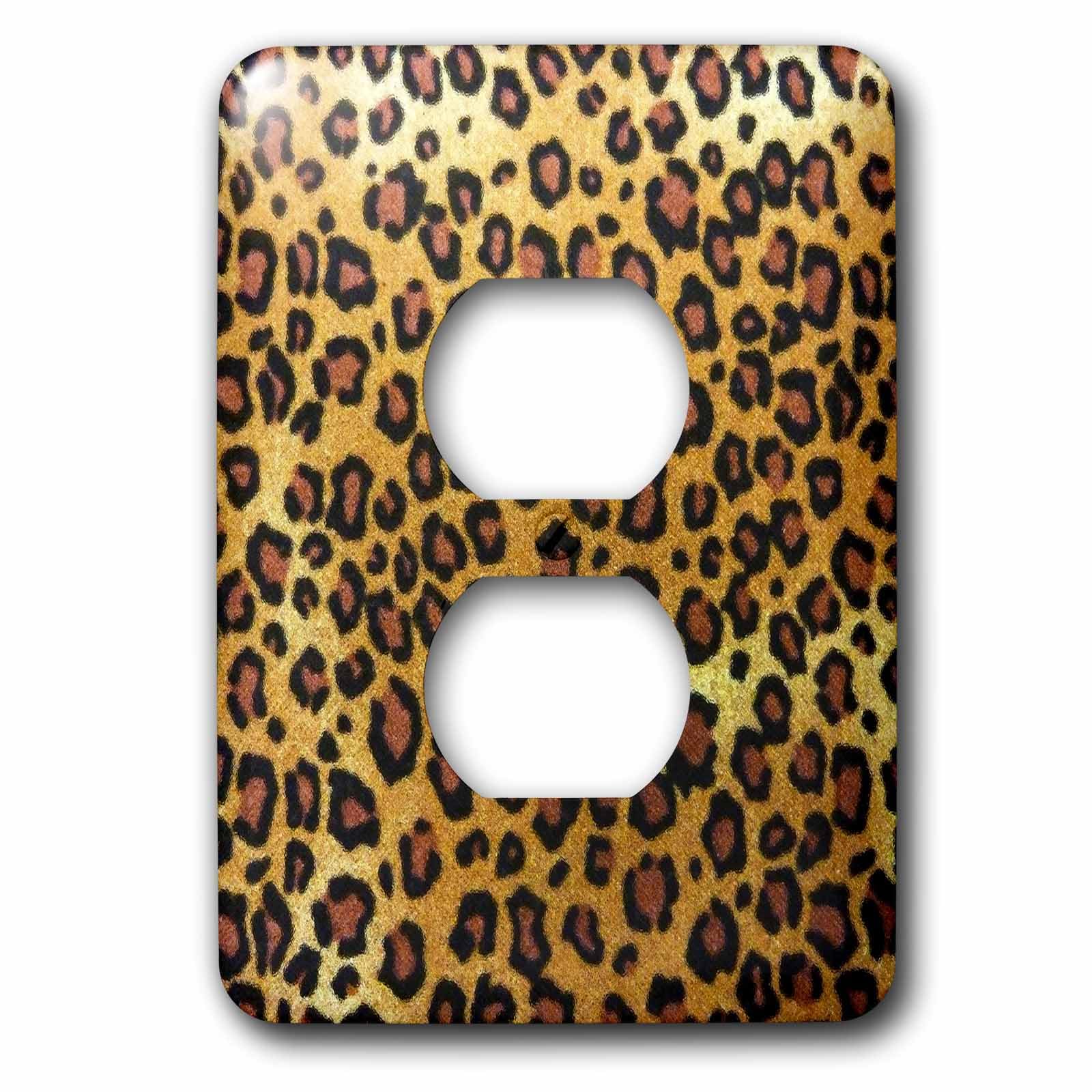 3dRose LLC lsp_29667_6 Guépard plaque interrupteur pour décorer un salon sauvage