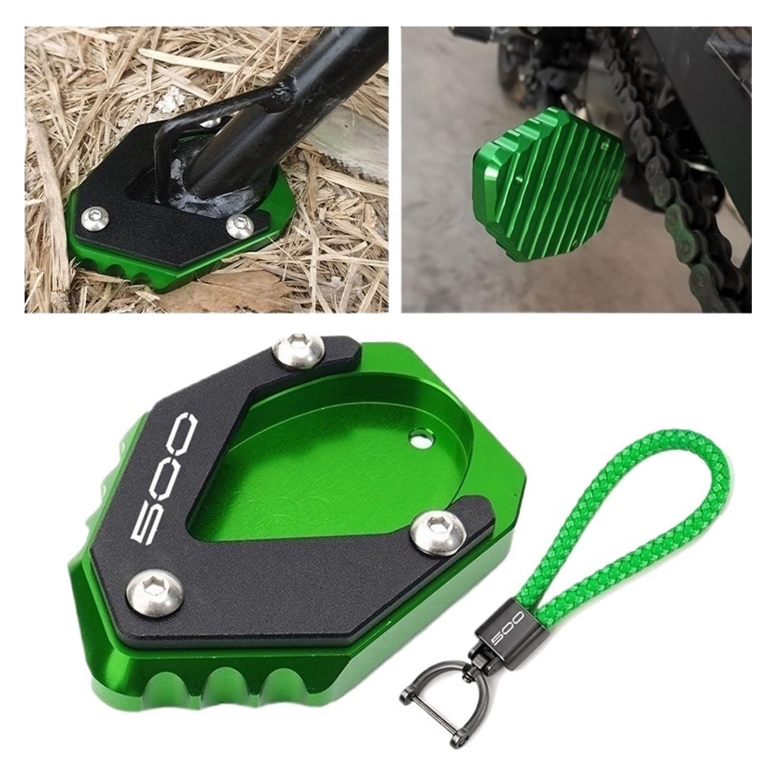 Amazon.com: Motorcycle Kickstand Pad Motorcycle Accessories Side