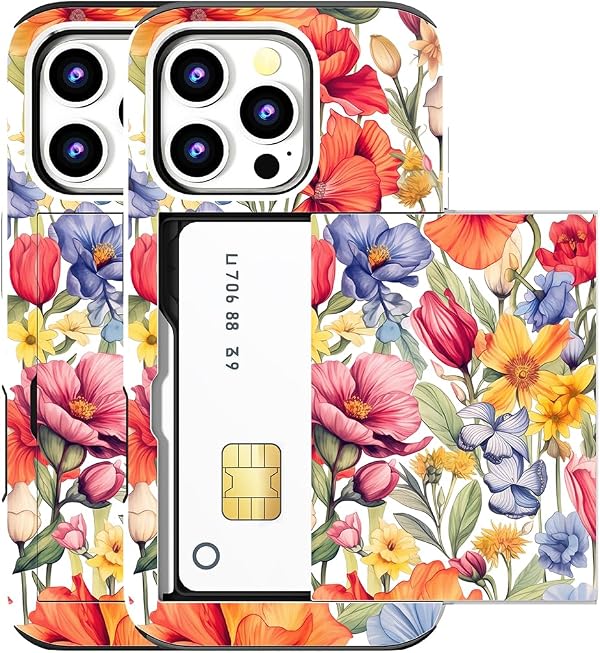 MUQR for iPhone 14 Pro Max Case (White Fine Hibiscus) by MUQR - Used condition - US$11.95