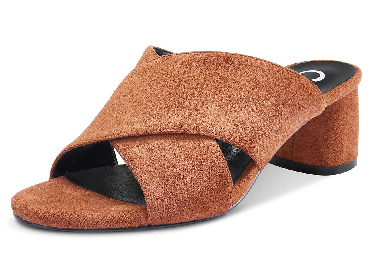 Castamere Scarpe col Tacco Donna Peep Toe Sandali Slingback Tacco a Blocco 5 CM